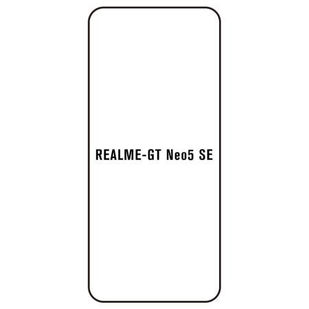 Film hydrogel pour écran Realme GT Neo5 SE