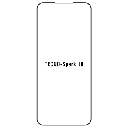 Film hydrogel pour écran Tecno Spark 10