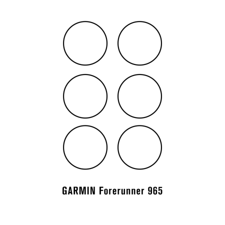 Film hydrogel pour Garmin Forerunner 965