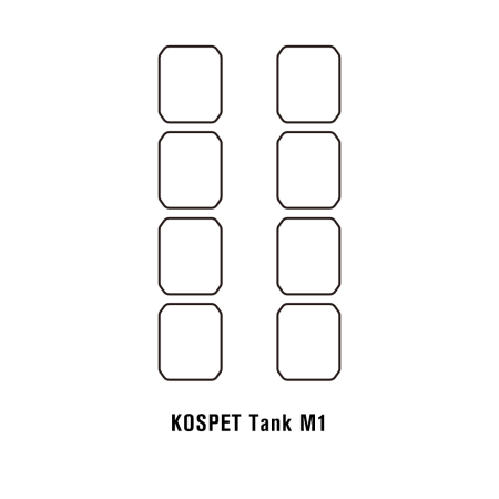 Film hydrogel pour KOSPET Tank M1