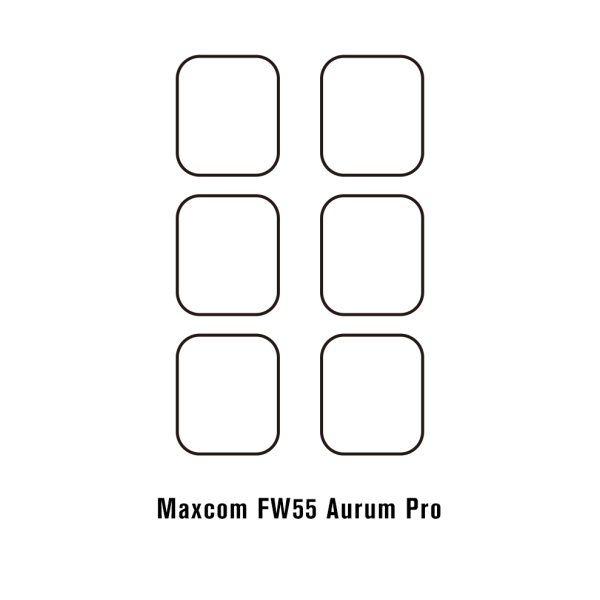 MAXCOM FW55 Aurum Pro - Film protection écran Hydrogel