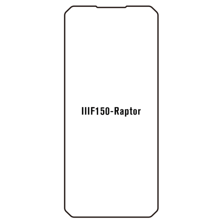 Film hydrogel pour IIIF150 Raptor