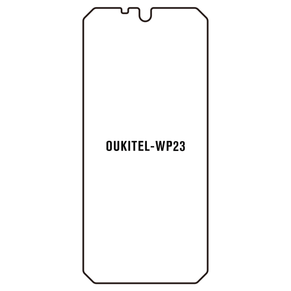 Oukitel WP23 - Film protection écran Hydrogel