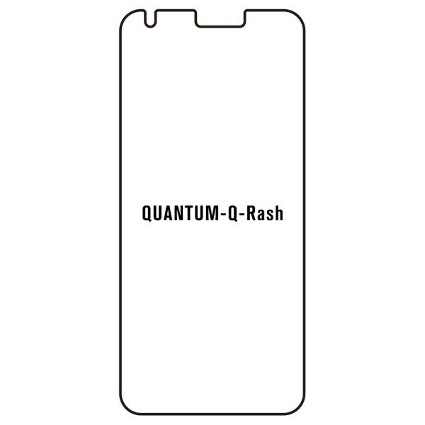 QUANTUM Q-Rash - Film protection écran Hydrogel