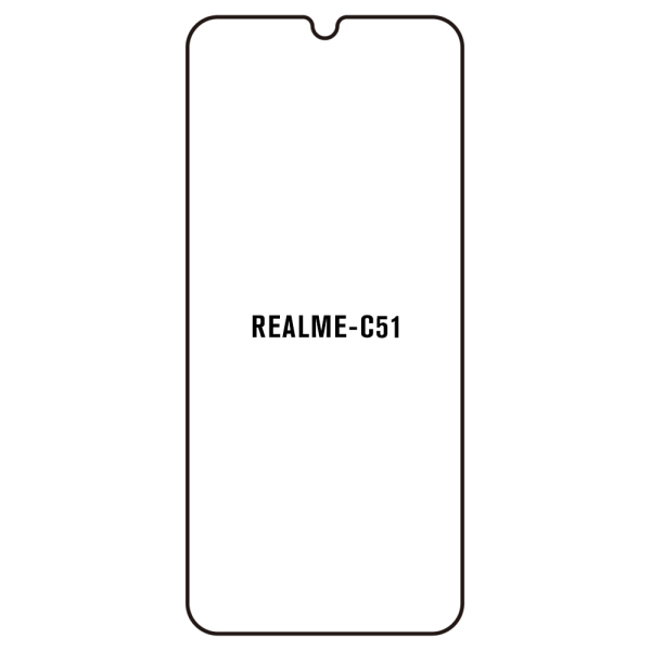 Realme C51 - Film protection écran Hydrogel