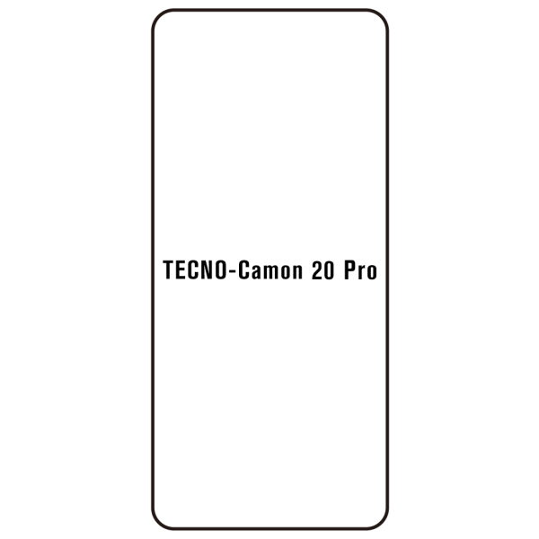 TECNO Camon 20 Pro 5G - Film protection écran Hydrogel