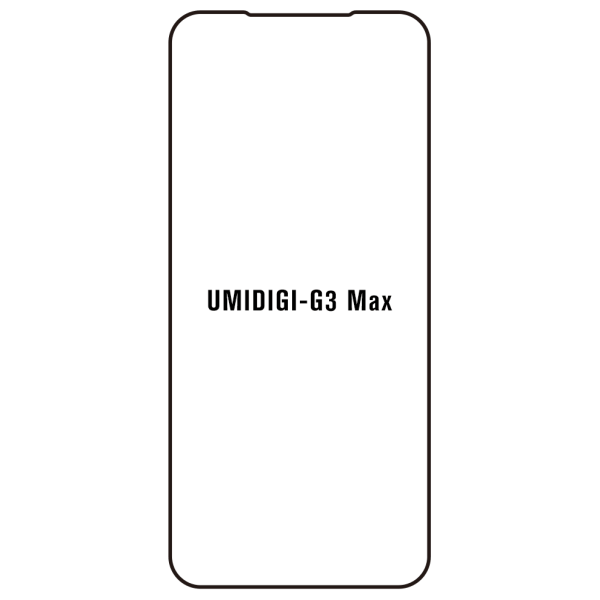 UMIDIGI G3 Max - Film protection écran Hydrogel