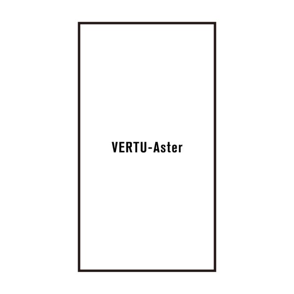 Vertu Aster - Film protection écran Hydrogel