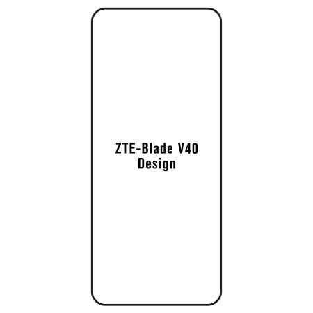 Film hydrogel pour écran Zte Blade V40 Design