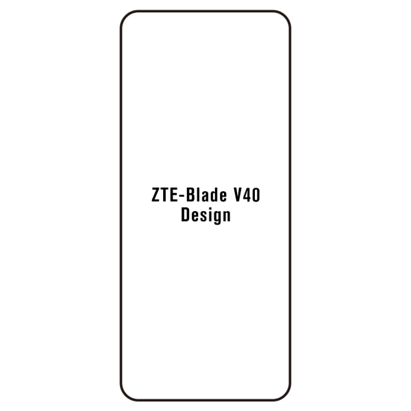 ZTE Blade V40 Design - Film protection écran Hydrogel