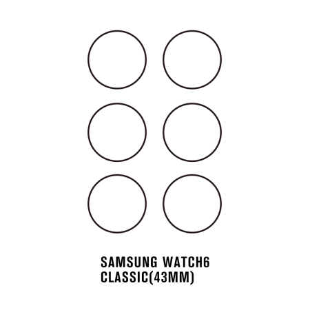 Film hydrogel pour Samsung Galaxy Galaxy Watch 6 Classic (43mm)