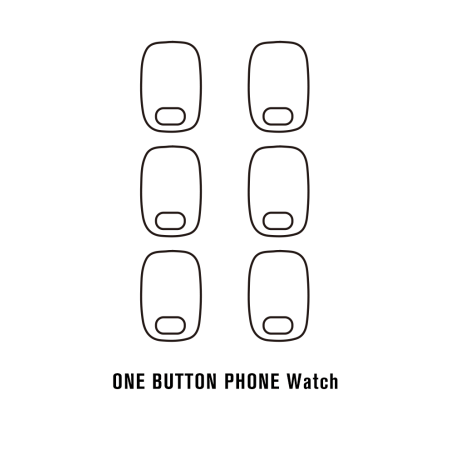 Film hydrogel pour One Button Phone Phone Watch