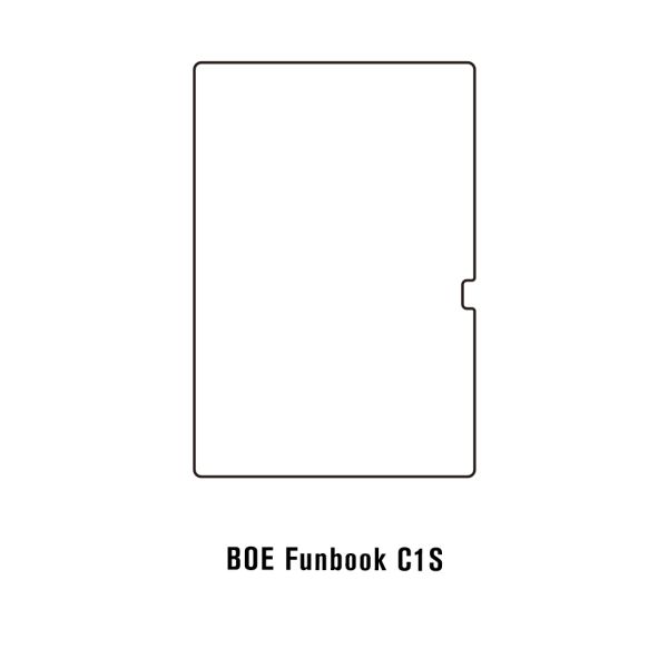 BOE Funbook C1S 10.1 - Film protection écran Hydrogel