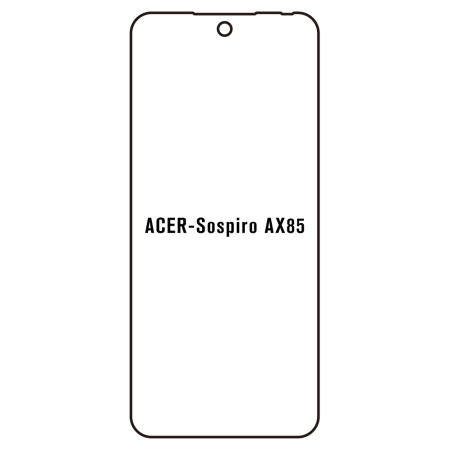 Film hydrogel pour écran Acer Sospiro AX85