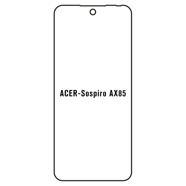 Acer Sospiro AX85 - Film écran anti-casse Hydrogel