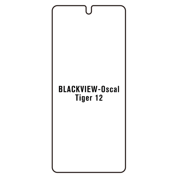 Blackview Oscal Tiger 12 - Film écran anti-casse Hydrogel