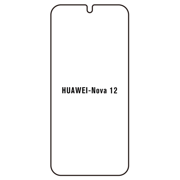 Huawei Nova 12 - Film écran anti-casse Hydrogel