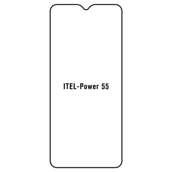 Itel Power 55 5G(P55 5G) - Film écran anti-casse Hydrogel