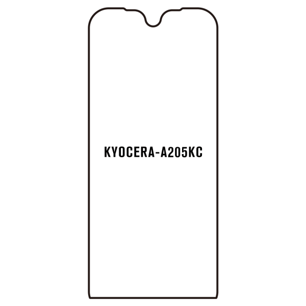 Kyocera A205KC - Film écran anti-casse Hydrogel