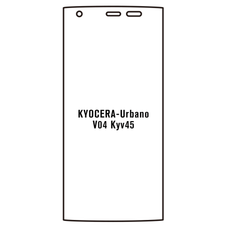 Film hydrogel pour Kyocera Urbano V04 Kyv45