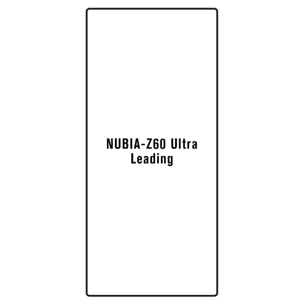 Nubia Z60 Ultra Leading Version - Film écran anti-casse Hydrogel