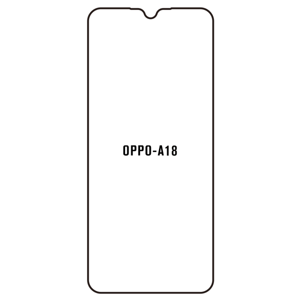 Oppo A18 - Film écran anti-casse Hydrogel