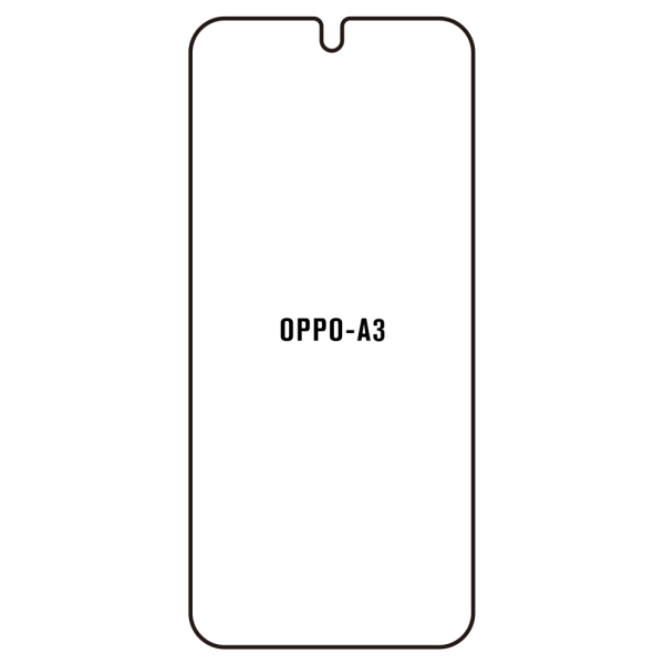 Oppo A3 2024 - Film écran anti-casse Hydrogel