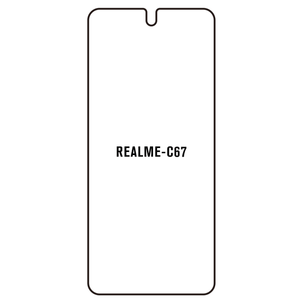 Realme C67 4G - Film écran anti-casse Hydrogel