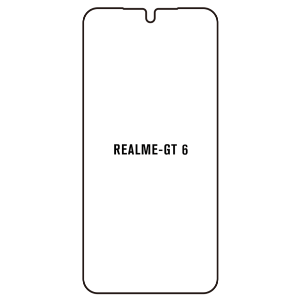 Realme GT 6 - Film écran anti-casse Hydrogel