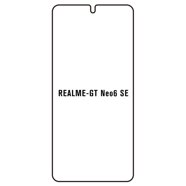 Realme GT Neo6 SE - Film écran anti-casse Hydrogel