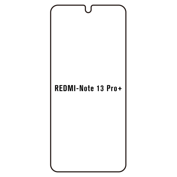 Redmi Note 13 Pro+ 5G - Film écran anti-casse Hydrogel