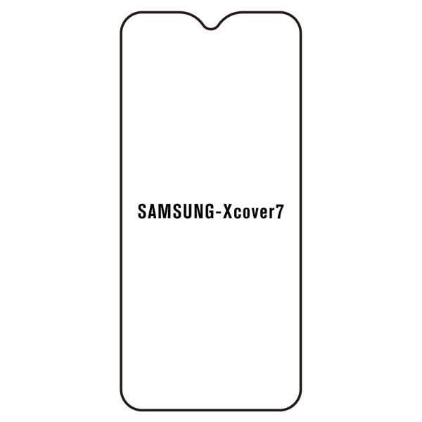 Samsung Galaxy Xcover 7 - 2 - Film écran anti-casse Hydrogel