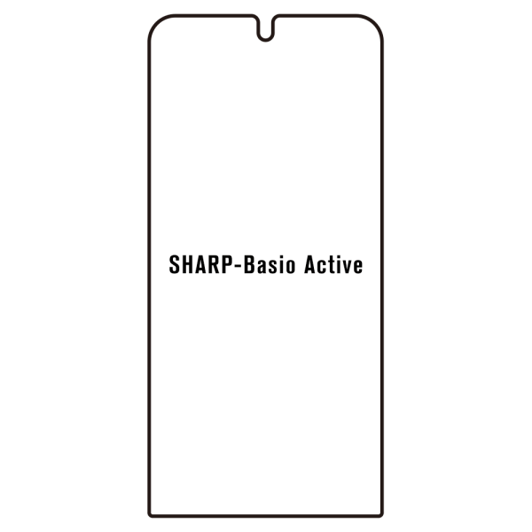 Sharp Basio Active - Film écran anti-casse Hydrogel