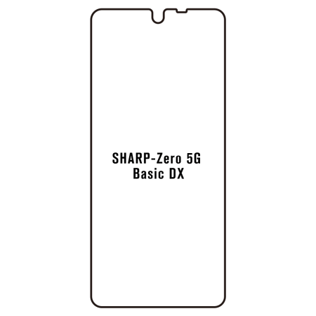 Film hydrogel pour SHARP Zero 5G Basic-DX