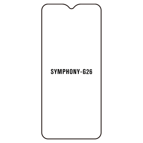 Symphony G26 - Film écran anti-casse Hydrogel