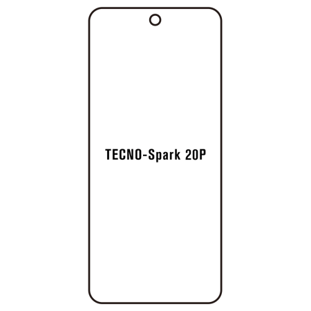 Film hydrogel pour écran Tecno Spark 20P