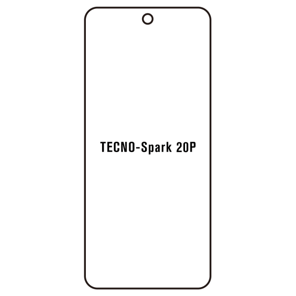 Tecno Spark 20P - Film écran anti-casse Hydrogel