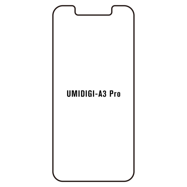 Umidigi A3 Pro - Film écran anti-casse Hydrogel