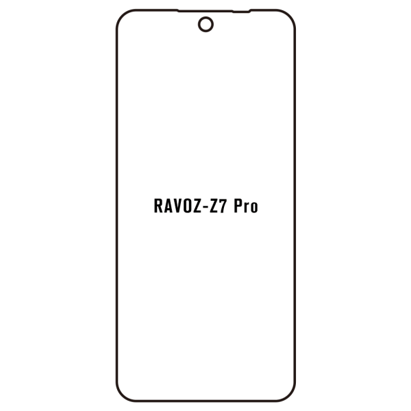 Ravoz Z7 Pro - Film écran anti-casse Hydrogel