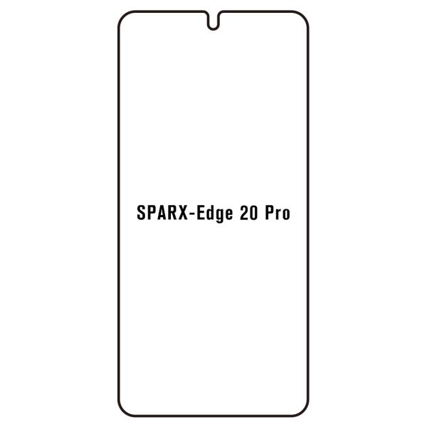 Sparx Edge 20 Pro - Film écran anti-casse Hydrogel