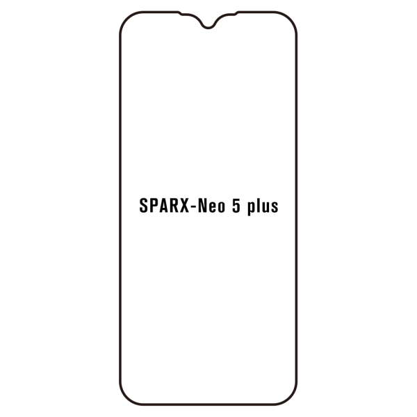 Sparx Neo 5 Plus - Film écran anti-casse Hydrogel