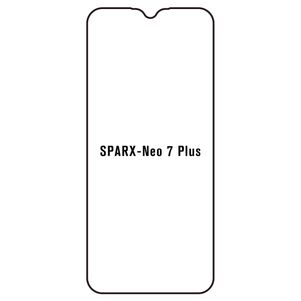 Sparx Neo 7 Plus - Film écran anti-casse Hydrogel