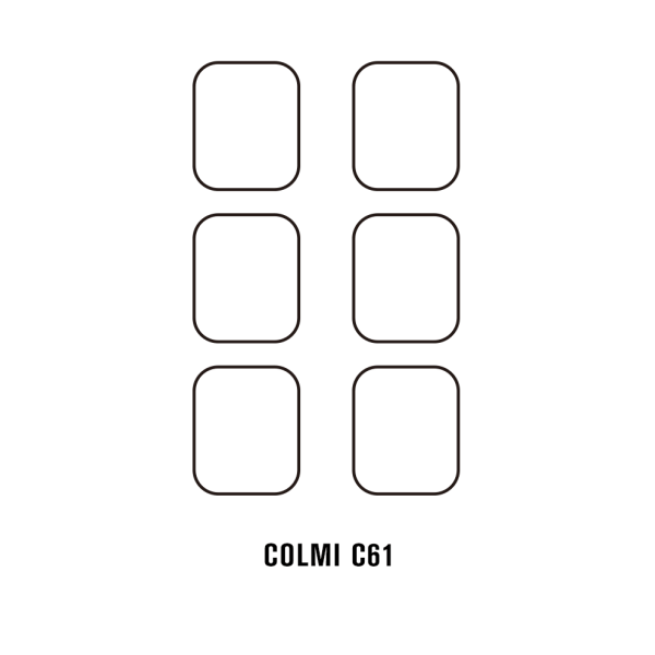 Colmi C61 - Film écran anti-casse Hydrogel