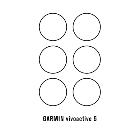 Film hydrogel pour écran Garmin vivoactive 5