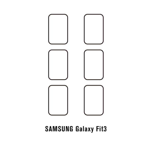 Samsung Galaxy Fit 3 - Film écran anti-casse Hydrogel