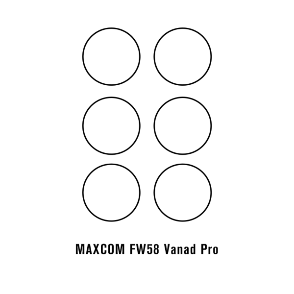 Maxcom FW58 Vanad Pro - Film écran anti-casse Hydrogel