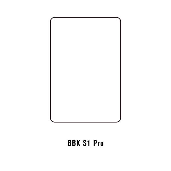 Bbk S1 Pro 7.85 - Film écran anti-casse Hydrogel