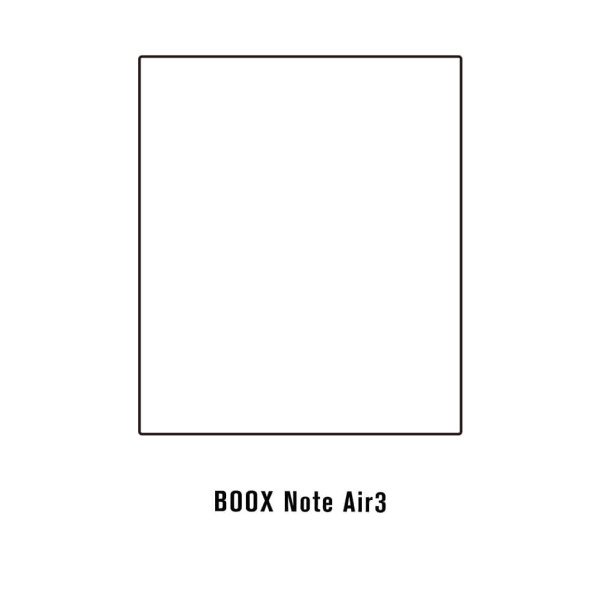 Boox Note Air 3 10.3 - Film écran anti-casse Hydrogel