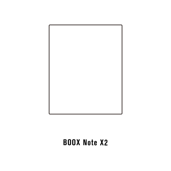 Boox Note X2 10.3 - Film écran anti-casse Hydrogel