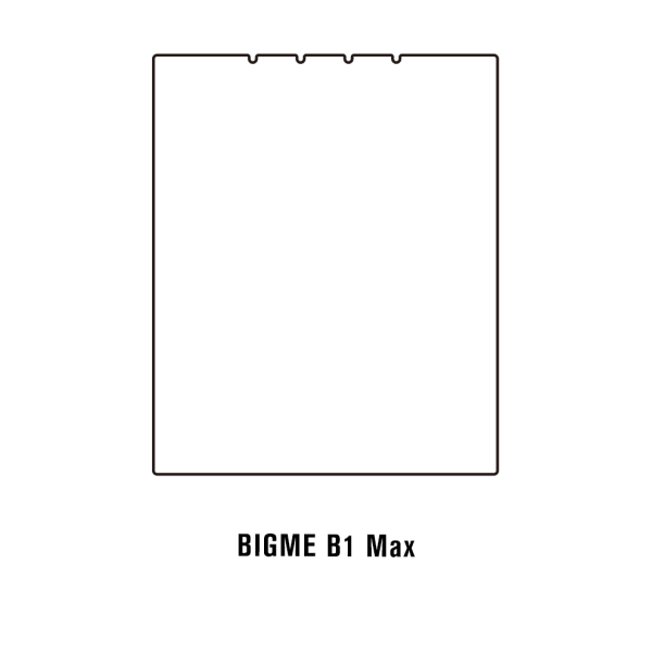 Bigme-pad B1 Max 10.3 - Film écran anti-casse Hydrogel